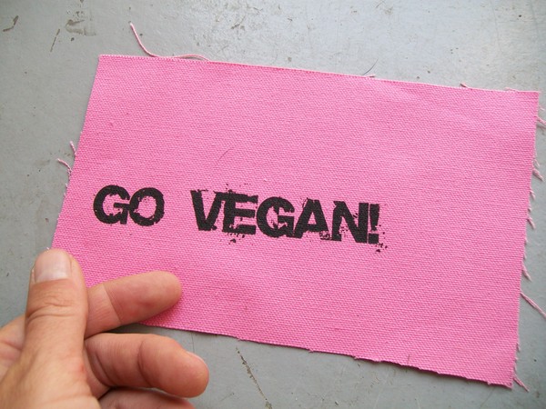 Go Vegan! patch