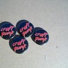 Craft Punk buttons, new design!