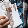 Tall-size bicycle notepad (blank, coil bound)