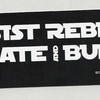 Resist, Rebel, Create, and Build sticker