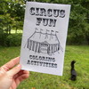 Circus Fun coloring zine!