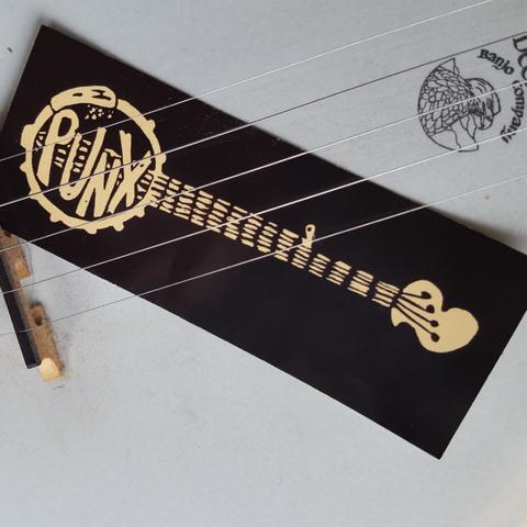 Banjo Punx sticker - Pioneers Press