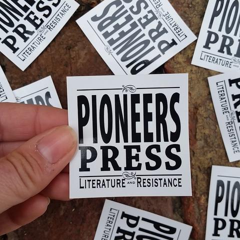 Pioneers Press small sticker