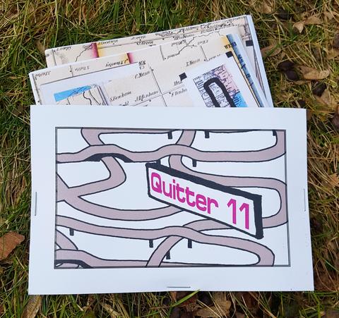 Quitter #11 three zine set