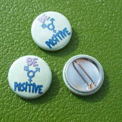 Be Gender Positive button