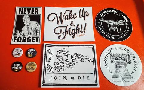 Will Potter Deluxe Sticker and Button Set