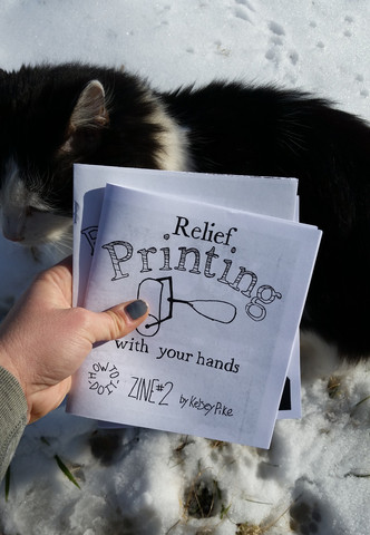 Relief Printing with Your Hands