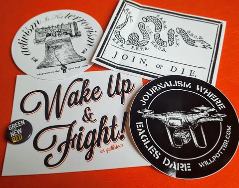 Will Potter Sticker Set