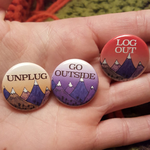 Disconnect to Reconnect three-button set