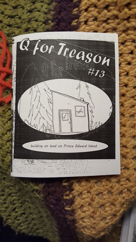 Q for Treason #13, Building on Land on Prince Edward Island