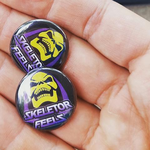 Skeletor Feels button